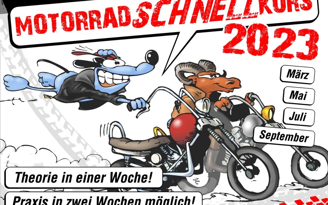 Motorrad-SCHNELL-Kurs am 12. und 13.05.23
